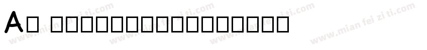 AR NewcuheiGB字体转换